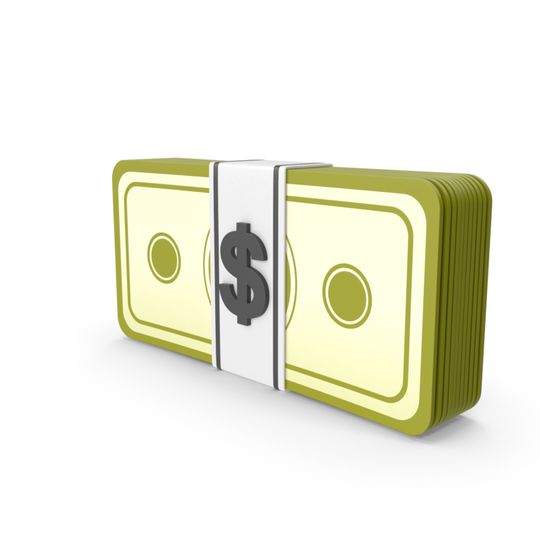 Money cartoon logo