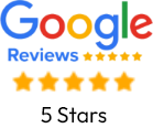 google 5 star rating