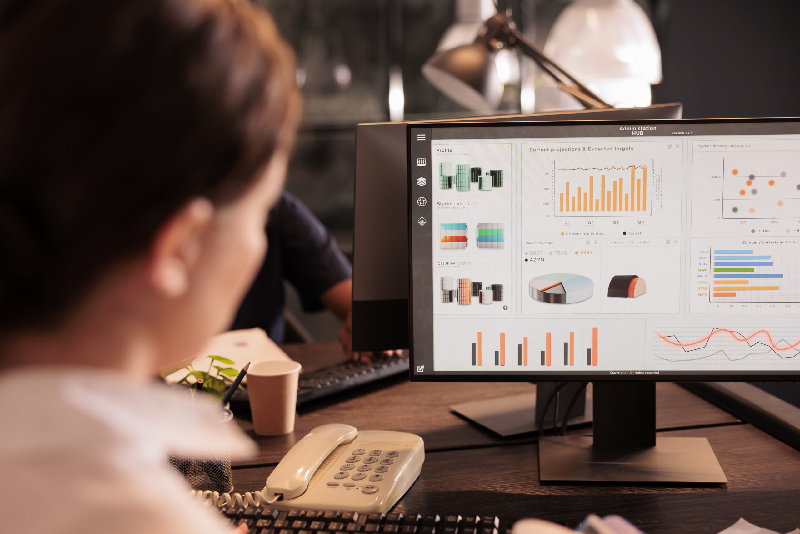 custom business dashboard